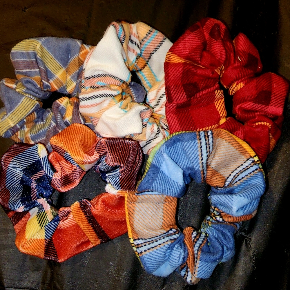 Fall scrunchies set